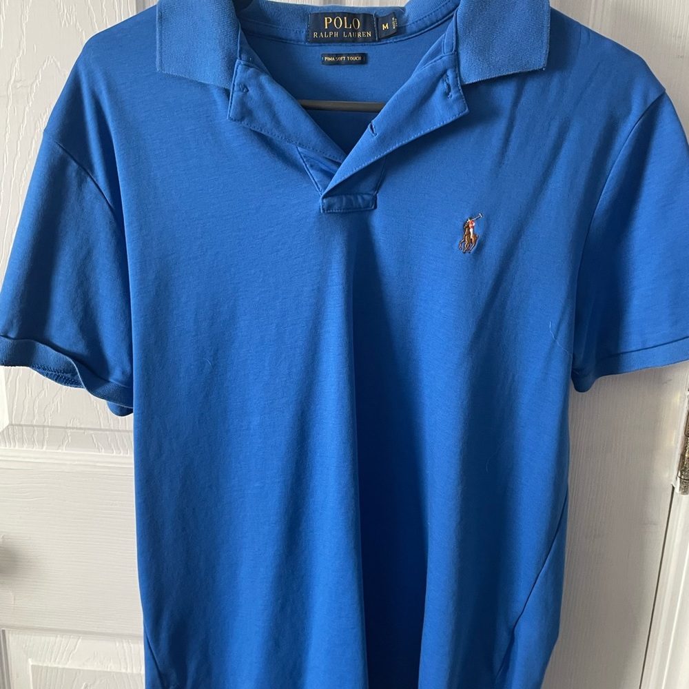 Blue polo
